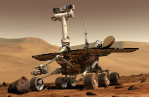 An Example of a Robot On Mars (From Pixabay)